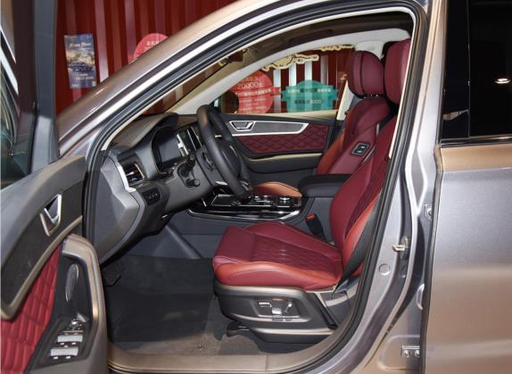 红旗HS7 2021款 3.0T 自动四驱智联旗领版 车厢座椅   前排空间
