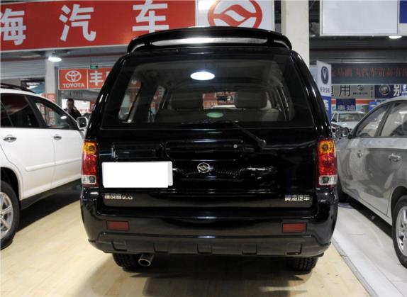 挑战者SUV 2010款 2.0L 两驱DD6490P 外观   正后