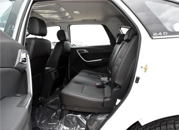 驭胜S350 2014款 2.4T 自动两驱柴油豪华天窗版7座 车厢座椅   后排空间