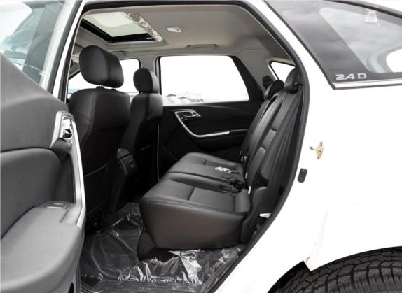 驭胜S350 2014款 2.4T 自动四驱柴油豪华天窗版5座 车厢座椅   后排空间