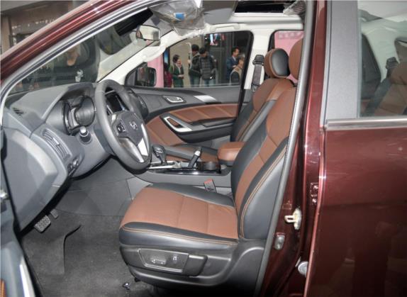 驭胜S350 2016款 2.0T 自动四驱汽油超豪华版5座 车厢座椅   前排空间