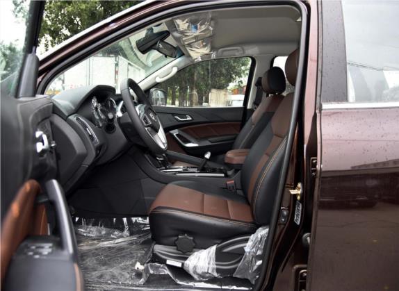 驭胜S350 2016款 2.0T 自动两驱汽油豪华版5座 车厢座椅   前排空间