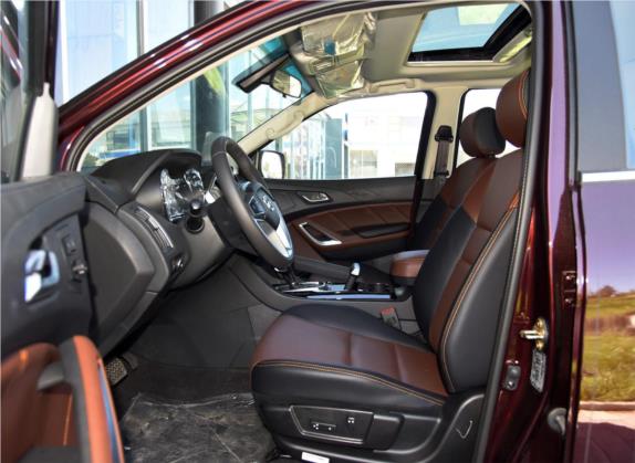 驭胜S350 2016款 2.0T 自动四驱汽油豪华天窗版5座 车厢座椅   前排空间