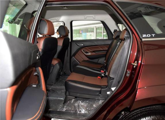 驭胜S350 2016款 2.0T 自动两驱汽油豪华版7座 车厢座椅   后排空间