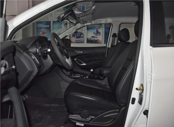 驭胜S350 2017款 2.0T 自动两驱柴油豪华版5座 车厢座椅   前排空间