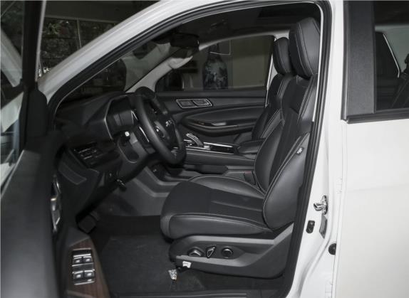 驭胜S350 2020款 2.0T 自动两驱柴油舒适版 车厢座椅   前排空间