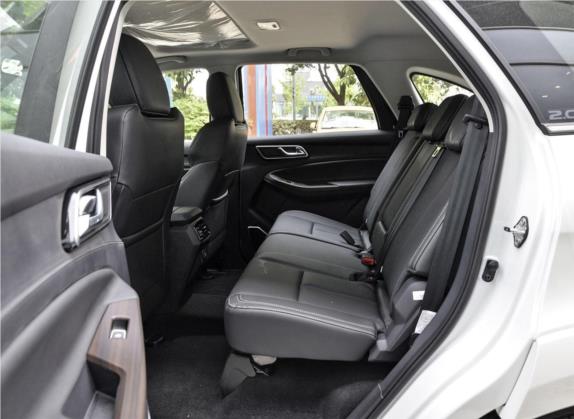 驭胜S350 2020款 2.0T 自动四驱汽油舒适版 车厢座椅   后排空间