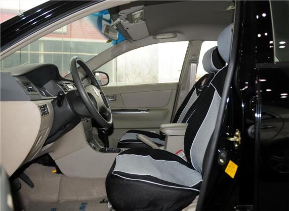海景 2012款 1.8L 自动精英型 车厢座椅   前排空间