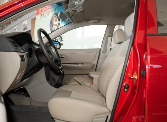 海景 2012款 节能版 1.5L 手动进取型 车厢座椅   前排空间