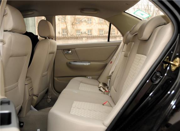 海景 2012款 节能版 1.5L 手动精英型 车厢座椅   后排空间