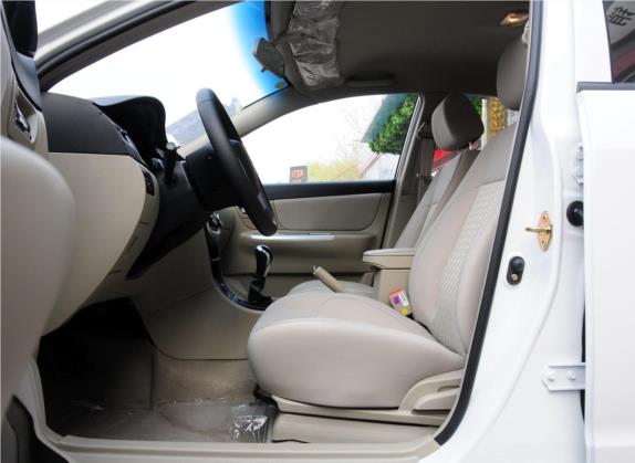 海景 2014款 1.5L 手动精英型 车厢座椅   前排空间