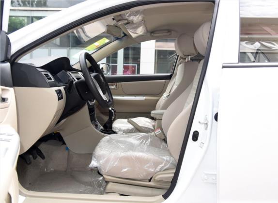 海景 2015款 1.5L 手动进取型 车厢座椅   前排空间