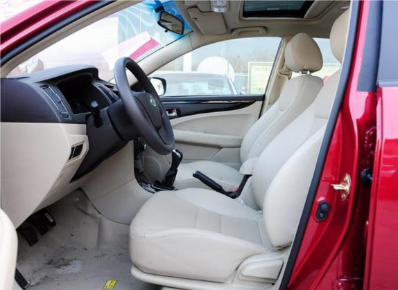 吉利GC7 2012款 1.8L 手动精英型 车厢座椅   前排空间
