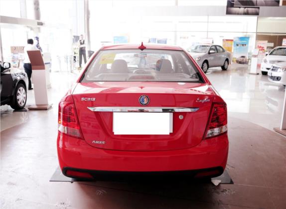 吉利SC3 2012款 1.3L 标准型 外观   正后