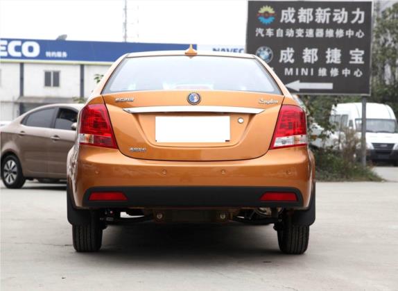 吉利SC3 2012款 1.3L 舒适型 外观   正后