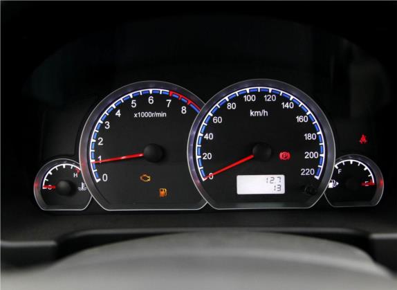 吉利SC3 2012款 1.3L 舒适型 中控类   仪表盘
