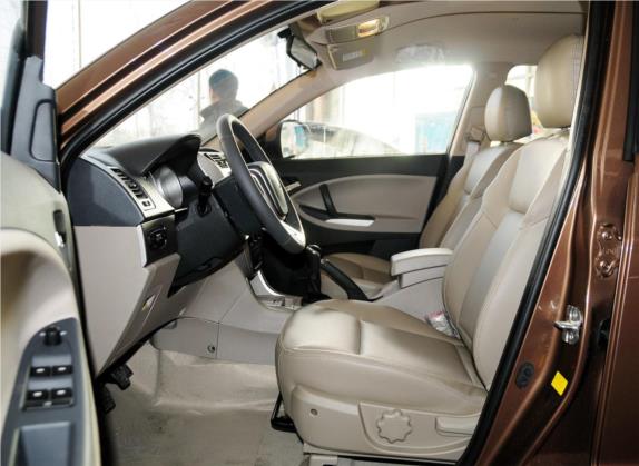 吉利SX7 2013款 1.8L 手动进取型 车厢座椅   前排空间