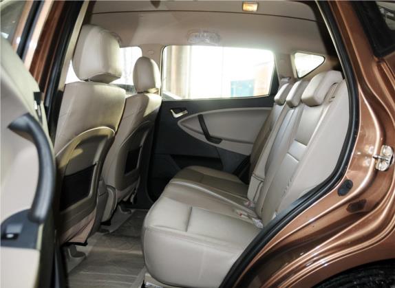 吉利SX7 2013款 1.8L 手动进取型 车厢座椅   后排空间
