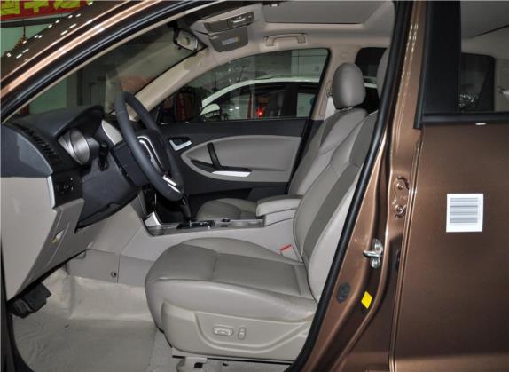吉利SX7 2013款 2.4L 自动尊贵型 车厢座椅   前排空间