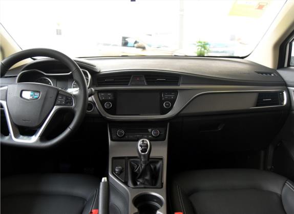 帝豪GS 2016款 优雅版 1.8L 手动领尚型 中控类   中控台