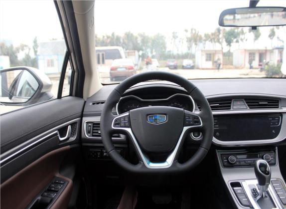 帝豪GS 2017款 优雅版 1.3T 自动智联型 中控类   驾驶位