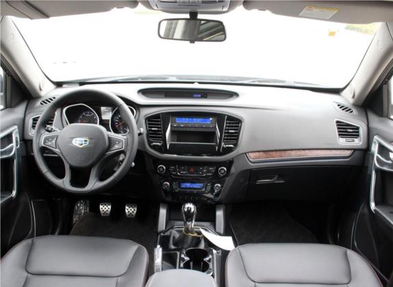 豪情SUV 2014款 2.4L 手动两驱豪华型 中控类   中控全图