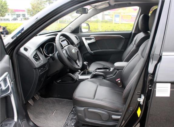 豪情SUV 2014款 2.4L 手动两驱豪华型 车厢座椅   前排空间