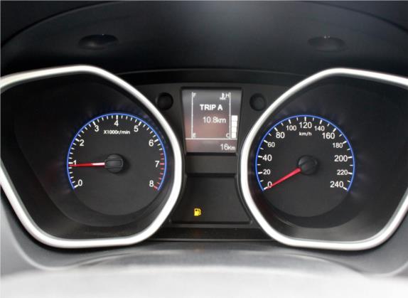豪情SUV 2014款 2.4L 手动两驱豪华型 中控类   仪表盘
