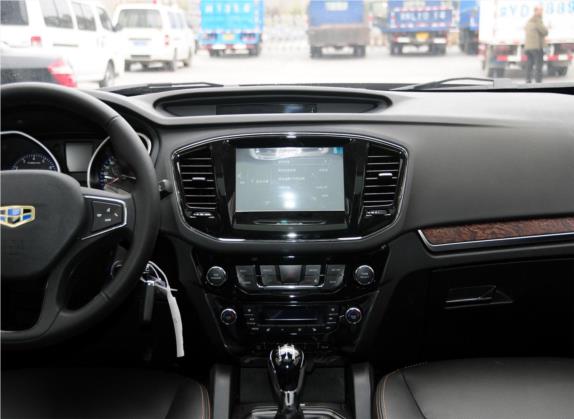 豪情SUV 2014款 2.4L 手动四驱尊贵型 中控类   中控台