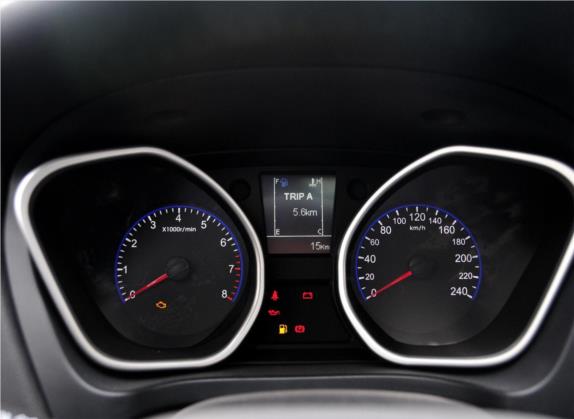 豪情SUV 2014款 2.4L 手动四驱尊贵型 中控类   仪表盘