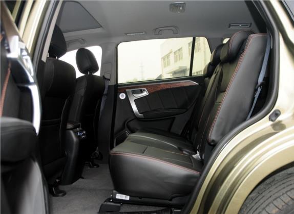 豪情SUV 2014款 2.4L 自动两驱豪华型 车厢座椅   后排空间
