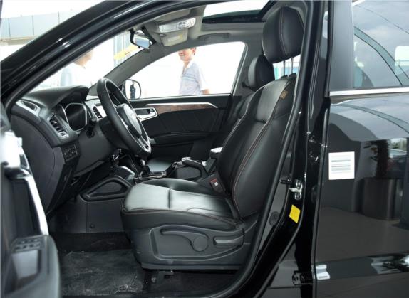 豪情SUV 2014款 2.4L 自动两驱尊享型 车厢座椅   前排空间