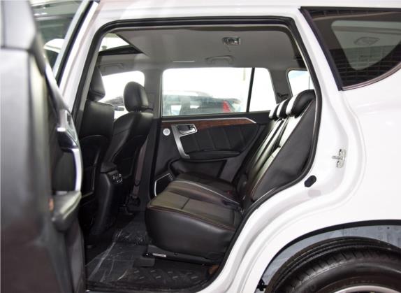 豪情SUV 2016款 2.4L 自动两驱豪华型升级版 车厢座椅   后排空间