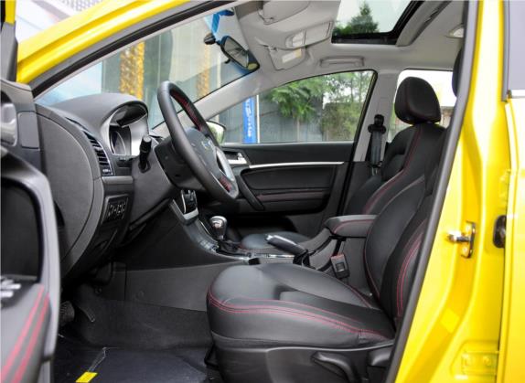 帝豪 2014款 两厢 1.3T CVT精英型 车厢座椅   前排空间