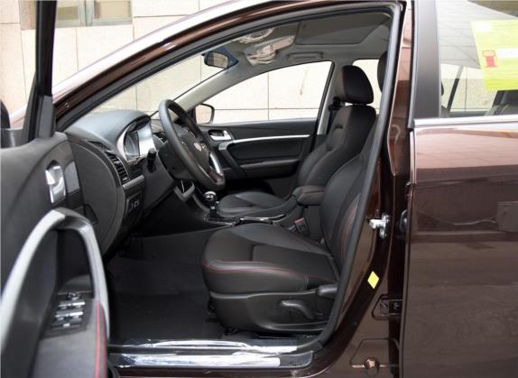 帝豪 2014款 两厢 1.5L CVT精英型 车厢座椅   前排空间