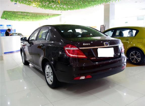 帝豪 2015款 三厢 1.3T CVT向上版 外观   斜后
