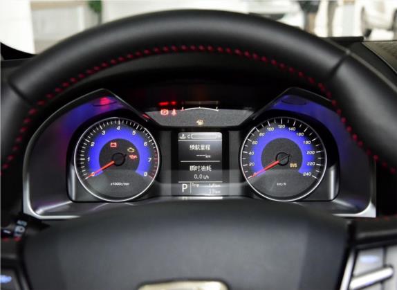帝豪 2015款 三厢 1.3T CVT向上版 中控类   仪表盘