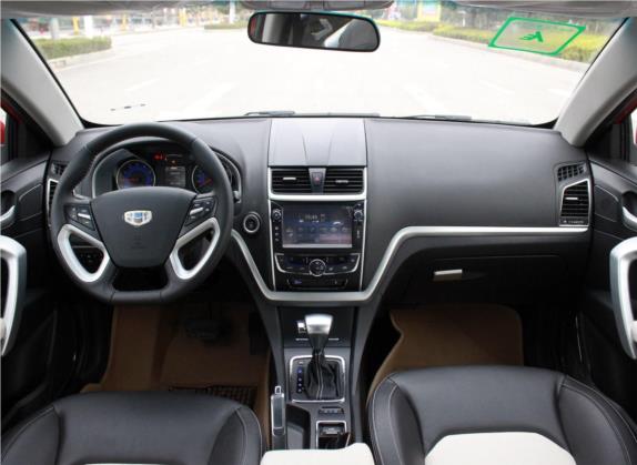 帝豪 2015款 两厢RS 1.5L CVT向上版 中控类   中控全图