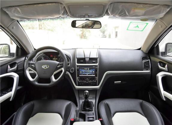 帝豪 2015款 两厢RS 1.5L 手动向上版 中控类   中控全图
