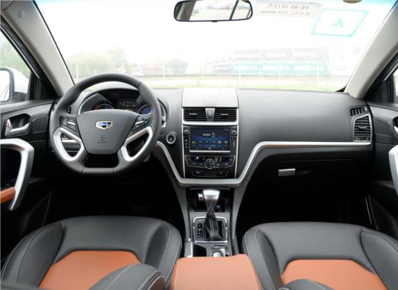 帝豪 2015款 两厢RS 1.3T CVT向上版 中控类   中控全图