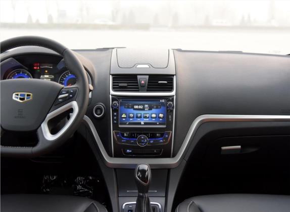 帝豪 2016款 两厢RS 1.5L CVT向上版 中控类   中控台
