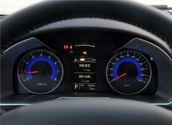 帝豪 2016款 两厢RS 1.5L CVT向上版 中控类   仪表盘