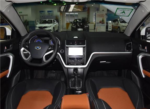 帝豪 2016款 两厢RS 1.3T CVT向上版 中控类   中控全图