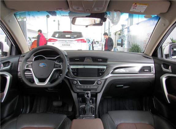 帝豪 2017款 两厢RS百万款 1.5L CVT向上版 中控类   中控全图