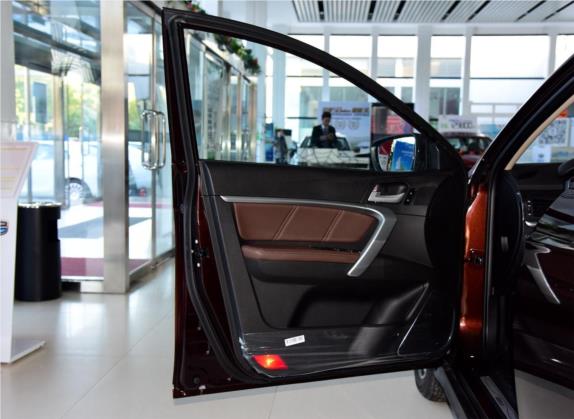 帝豪 2017款 两厢RS百万款 1.3T 手动向上版 车厢座椅   前门板