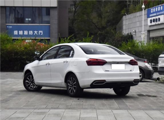 帝豪 2019款 领军版 1.5L 手动向上亚运版 国VI 外观   斜后