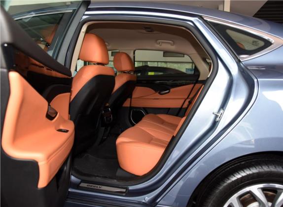 博瑞 2015款 2.4L 标准型 车厢座椅   后排空间
