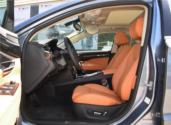 博瑞 2016款 1.8T 尊雅型 车厢座椅   前排空间