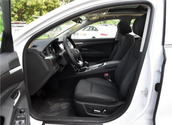 博瑞 2017款 1.8T 舒适型 车厢座椅   前排空间