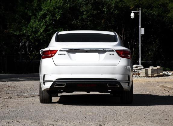 博瑞 2017款 1.8T 尊贵型 外观   正后
